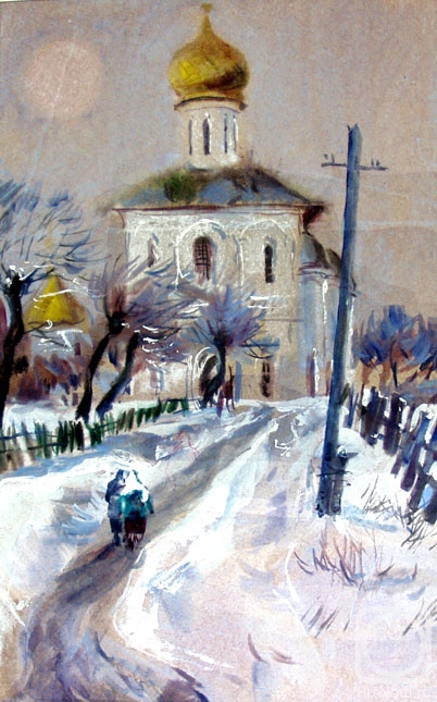 Vrublevski Yuri. Uspensky Cathedral. Zvenigorod