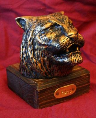 Sculpture "Tiger Head" (option 2). Fokin Aleksander