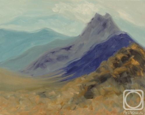 Lukaneva Larissa. Copy 126 (landscape with mountains)