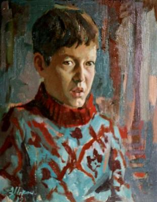 Portrait of the son. Morozov Edward