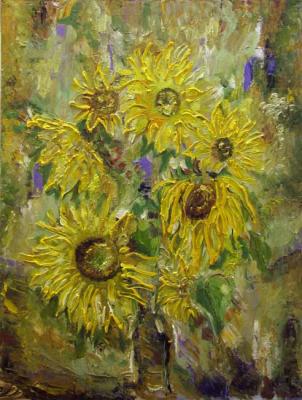 Sunflowers. Vazhenina Nadezhda