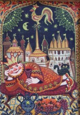 Reign, lying on one side! The Golden Cockerel