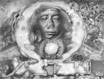 Shen-Ring and Omega. Senusert III. Portrait (Cartouch). Chernov Denis
