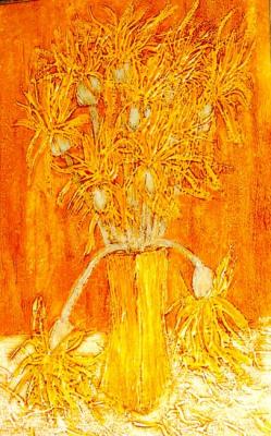 Yellow chrysanthemums. Moniava Igor