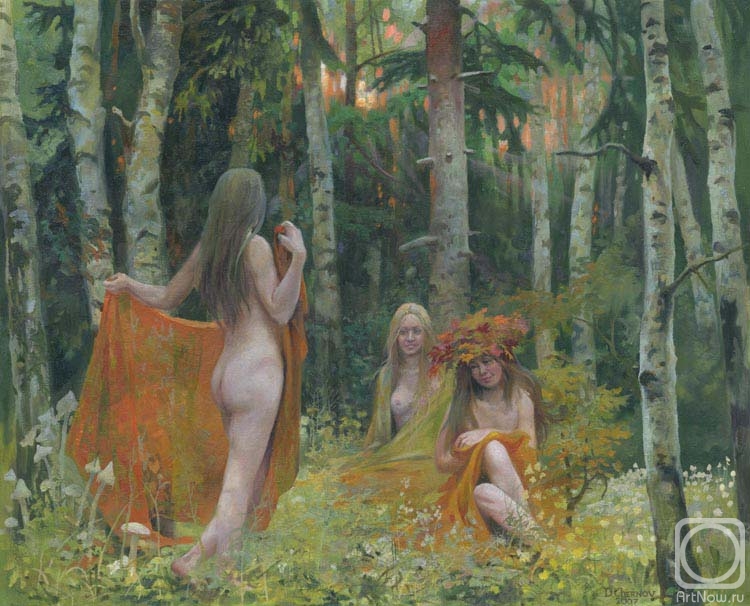Chernov Denis. Three Nymphs