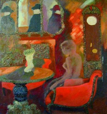 In a red room. Morozov Edward