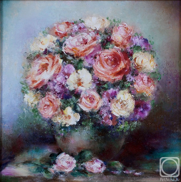 Komzolova Galina. Bouquet of roses