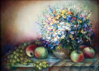 Still-life with fruit. Komzolova Galina