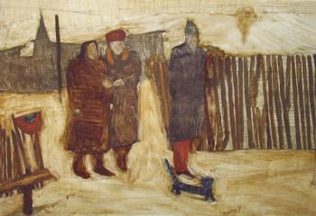 Country Prose (study for composition). Yudaev-Racei Yuri