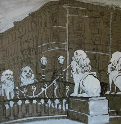 Lion Bridge. Kryukova Anna