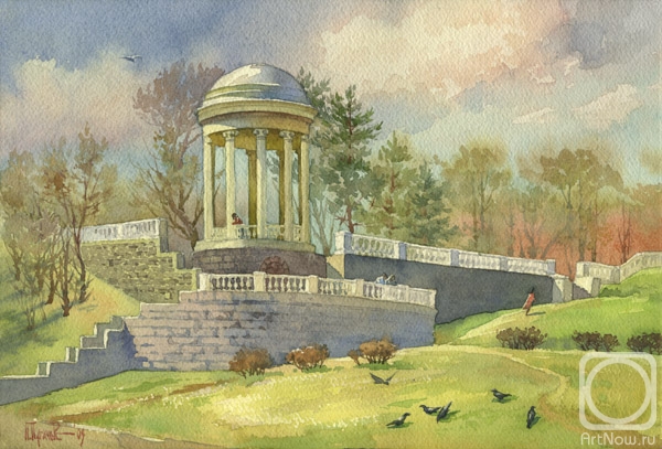 Pugachev Pavel. Rotunda. Rooks have arrived (option)