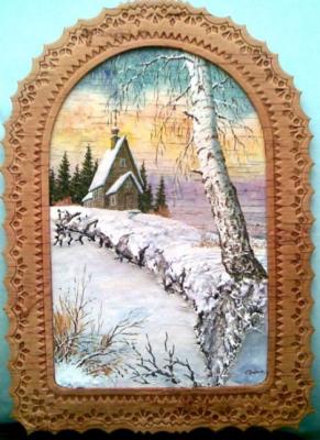 Winter landscape. Zinin Sergey