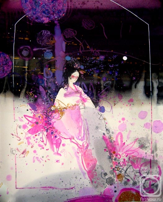 Luchkina Yulia. Having scooped water, i shall find in hands the moon