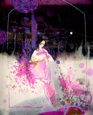 Having scooped water, i shall find in hands the moon