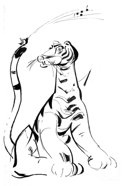 Vrublevski Yuri. From "Drawing" Series - 4