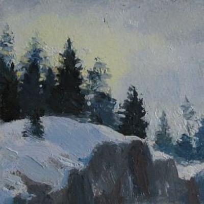 Winter in Finland. Zhdanov Alexander