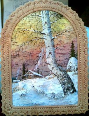 Winter paints. Zinin Sergey