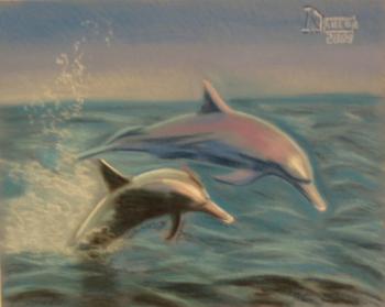 Dolphins. Lukaneva Larissa