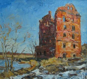 The Old Mill at Protva. Pomelov Fedor
