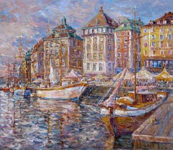 Картина «Серебряный вечер»