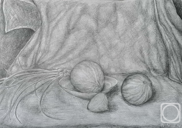 Klenov Andrei. Still life with onion