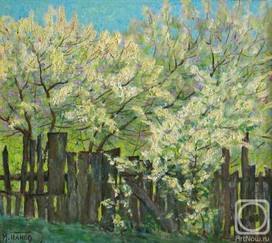 Panov Igor. Apple-trees in color