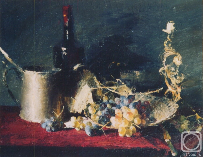 Pavlovets Aleksandr. Still life with grapes