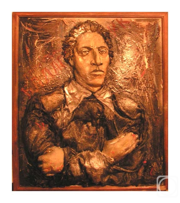 Zverlin Ury. portrait of the Russian poet Alexander Blok
