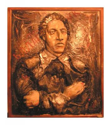 portrait of the Russian poet Alexander Blok. Zverlin Ury