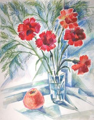 Carnations. Lavrova Elena