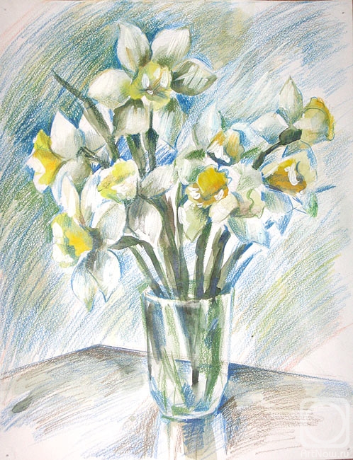 Lavrova Elena. Yellow Daffodils