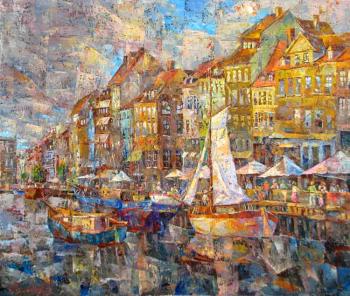 Sailboats of Copenhagen. Kolokolov Anton