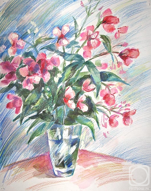 Lavrova Elena. Pink flowers
