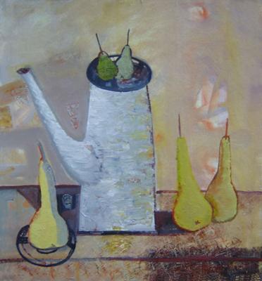 Old coffi pot and peares. Gorshunova Tatiana