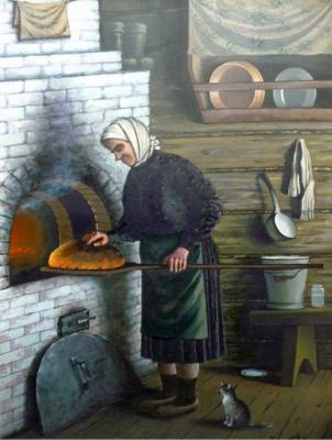 Country bread. Markoff Vladimir