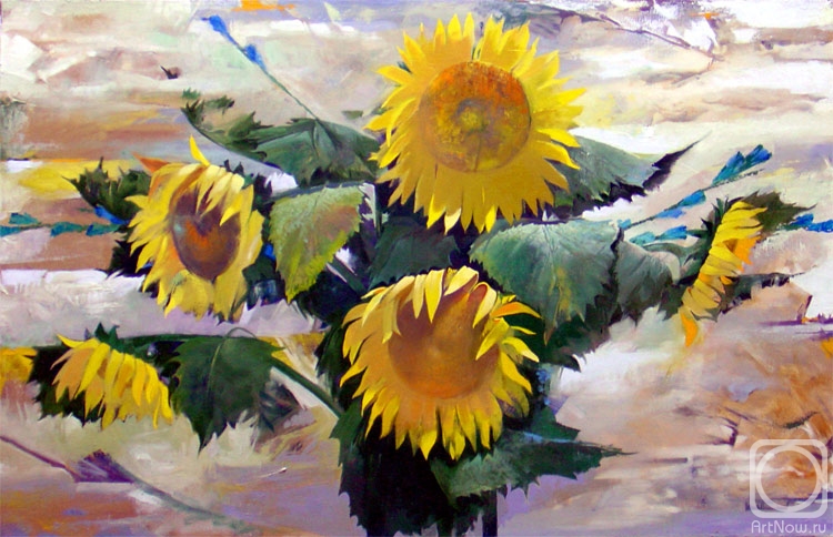 Shaihetdinov Vakil. Vakil sunflowers