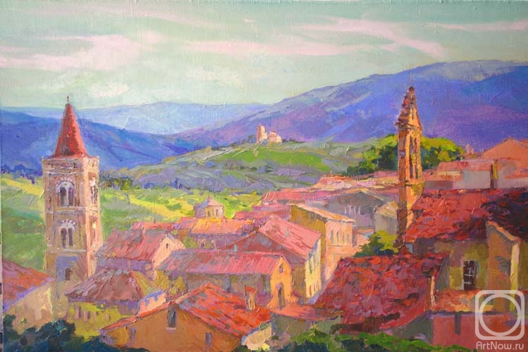 Mirgorod Igor. Pink roofs of Urbino. Raphael's Youth