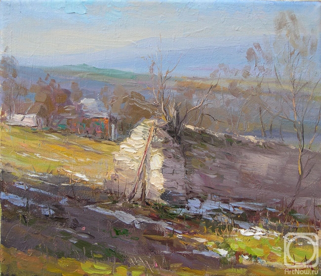 Makarov Vitaly. Old wall. Borgustan