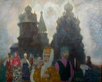Festivities at the Kizhi. Morozov Edward