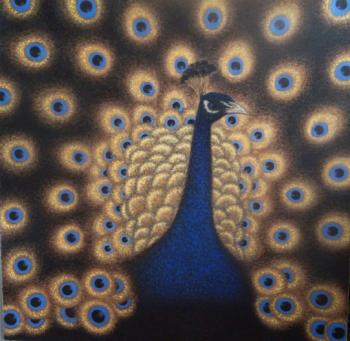 peacock. Ogorodnikova Olga