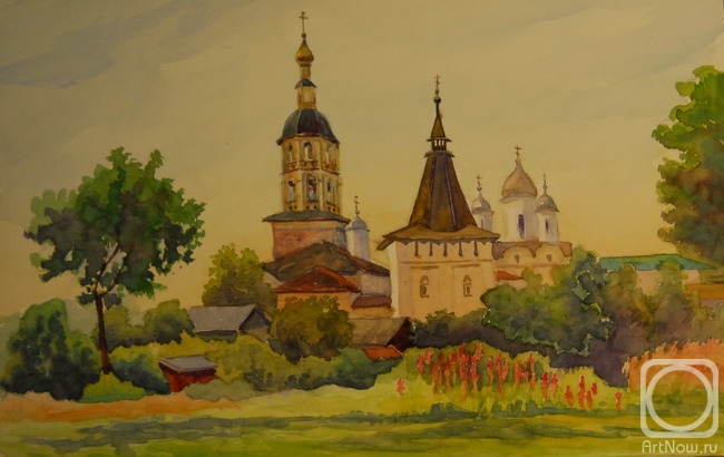 Nesterova Anna. Okresnost Borovsk. Borovsko-Pafnuitevsky Monastery