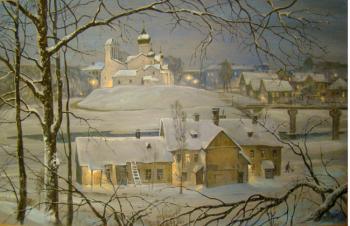 Winter Pskov. Alanne Kirill