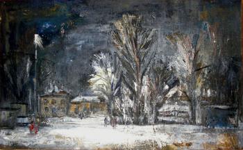 Winter Night. Bernatskiy Nikolay