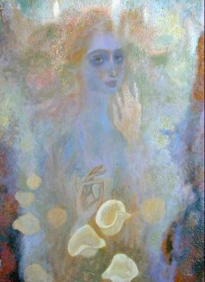 Portrait with three colours. Morozov Edward