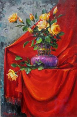 bouquet YELLOW ROSE. Shurganov Vladislav