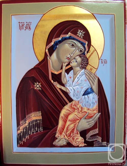 Sajkov Andrei. Icon of the Mother of God of Yaroslavl
