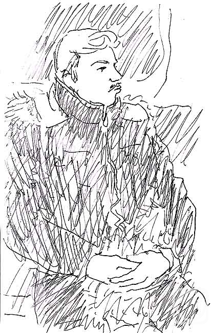 Karaceva Galina. In the subway