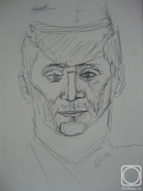 Pomelov Valentin. Portrait of a man