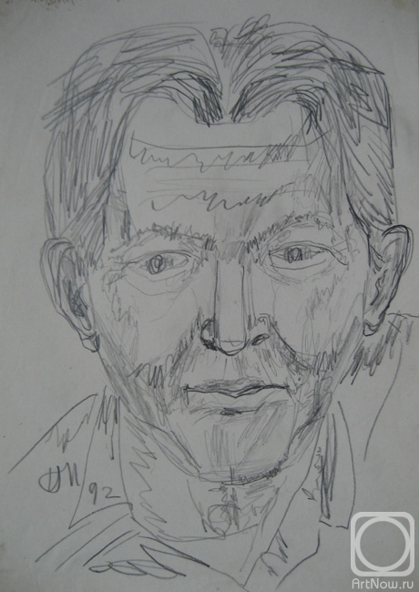 Pomelov Valentin. Portrait of a Man