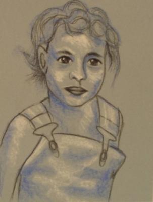 Copy 173 (portrait of a girl). Lukaneva Larissa